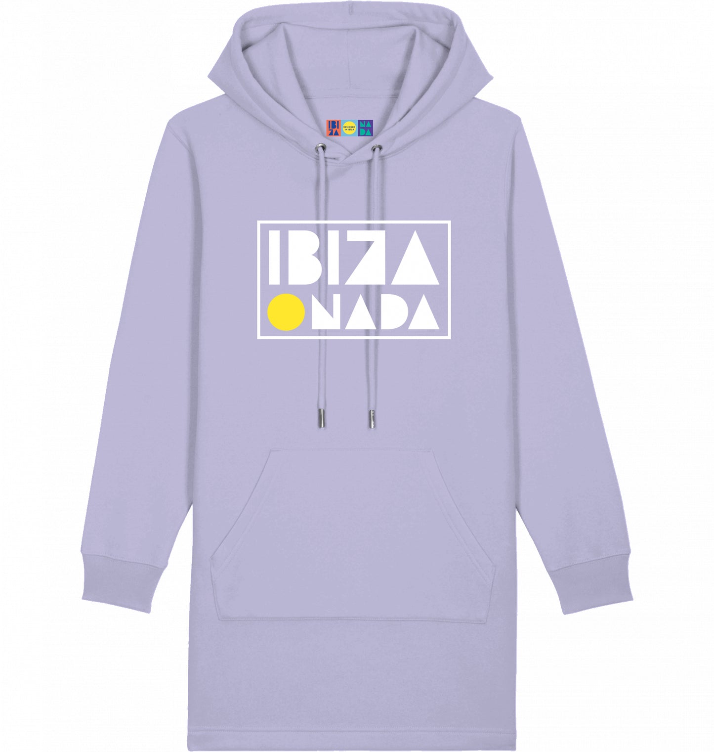 Sweatshirt dress Ibiza slogans