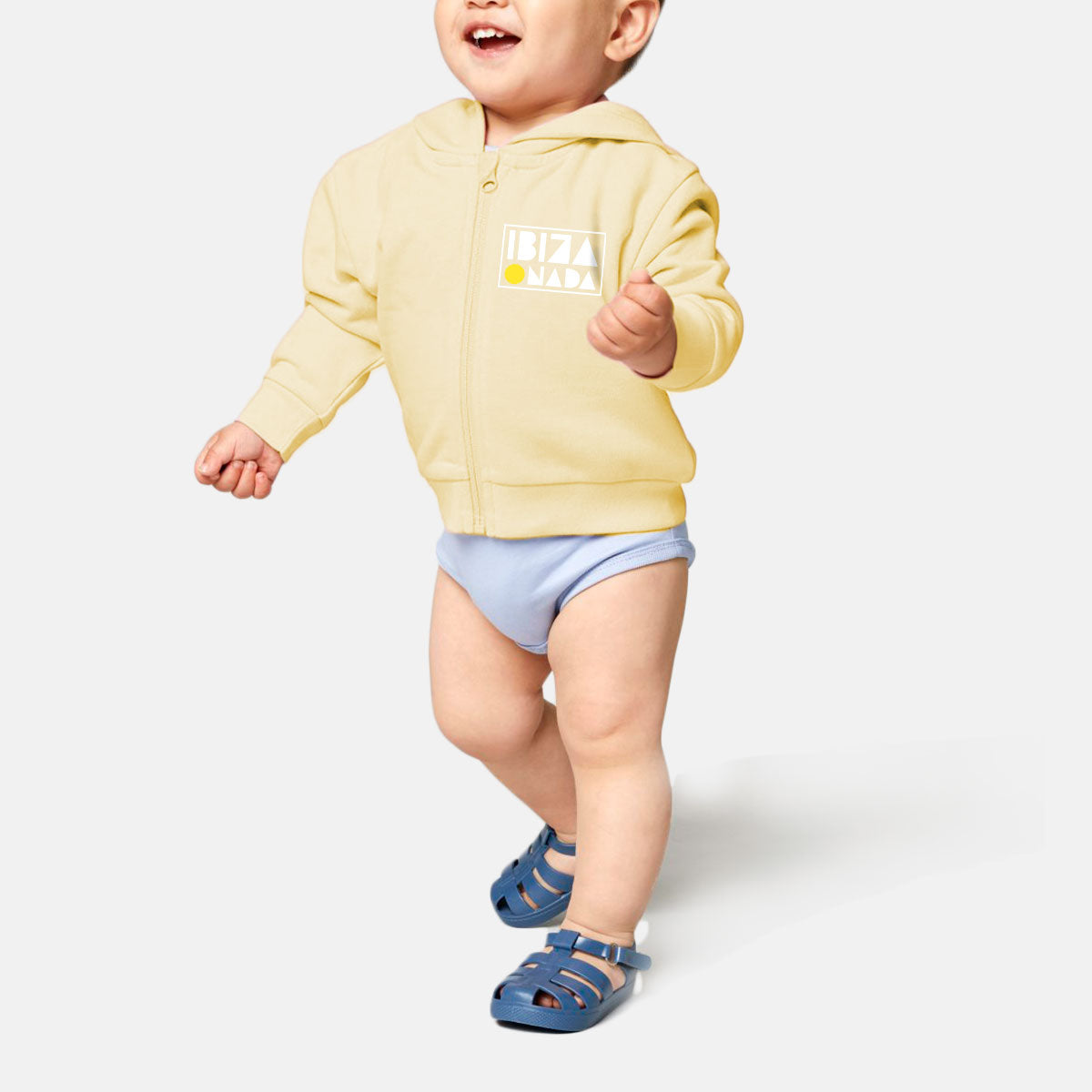 Ibiza O Nada Baby Hoodie Zipper