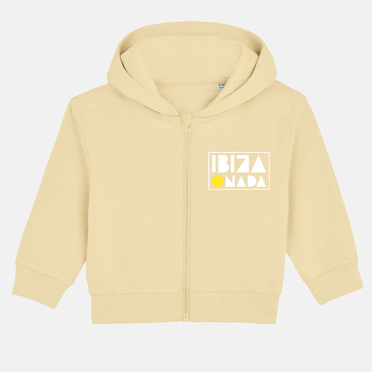 Ibiza O Nada Baby Hoodie Zipper