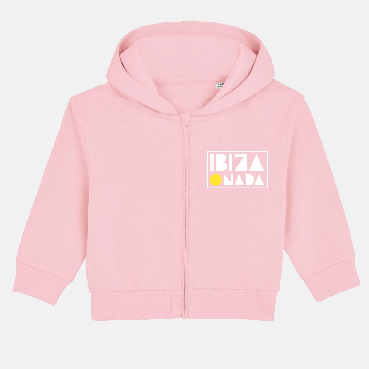 Ibiza O Nada Baby Hoodie Zipper