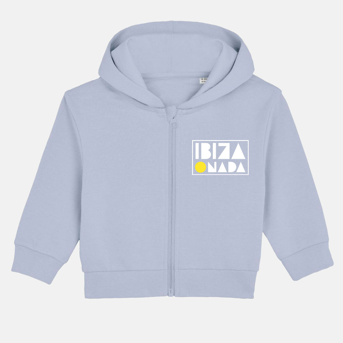 Ibiza O Nada Baby Hoodie Zipper
