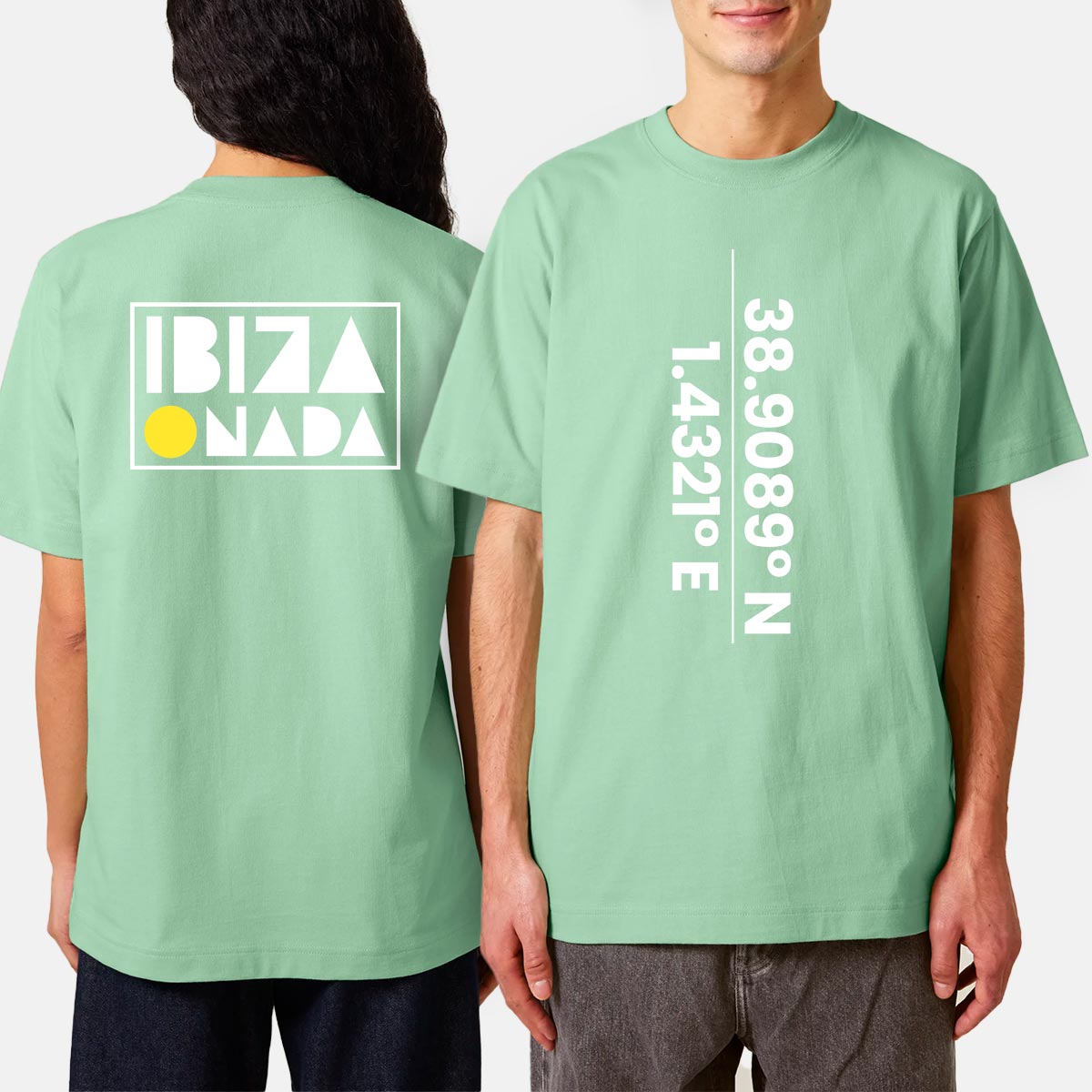 Oversize T-Shirt Ibiza Coordinates