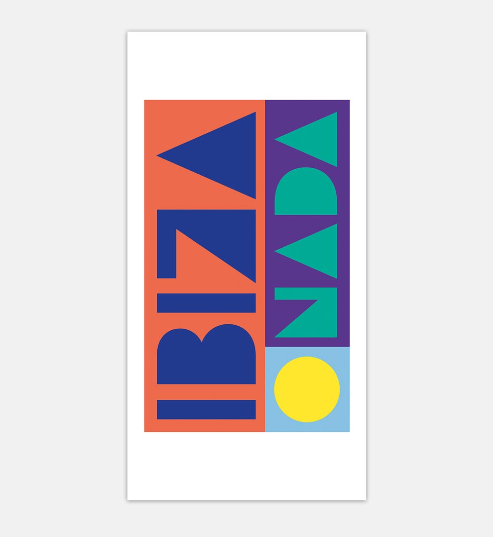 IBIZA O NADA Beach towel Strandtuch