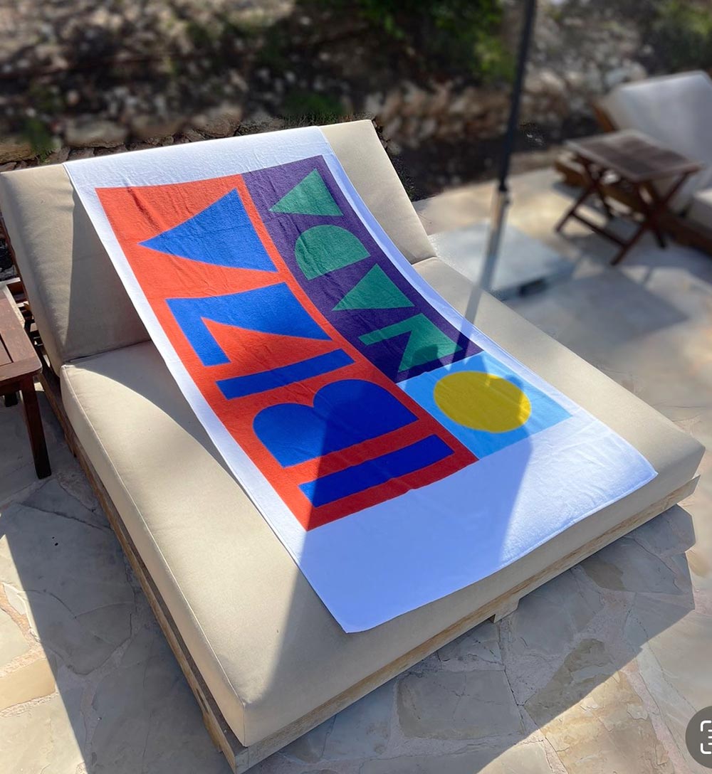 IBIZA O NADA Beach towel Strandtuch