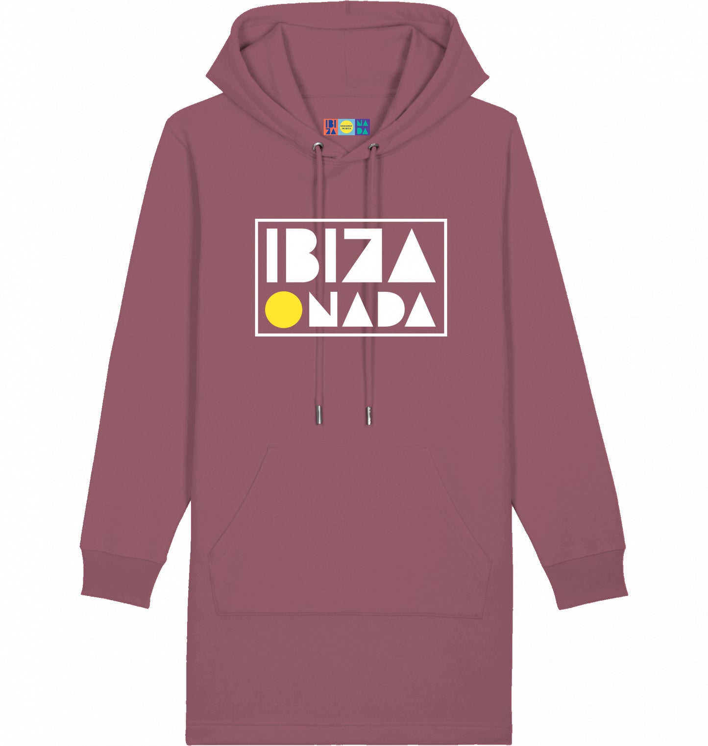 Sweatshirt dress Ibiza slogans