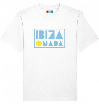 Oversize T-Shirt Ibiza O Nada Slogans