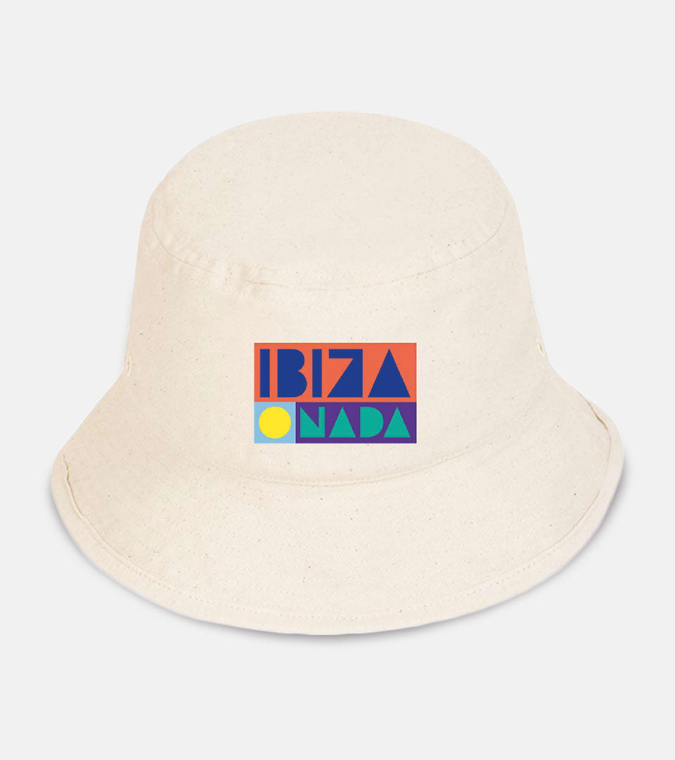 IBIZA O NADA Bucket Hat Natur