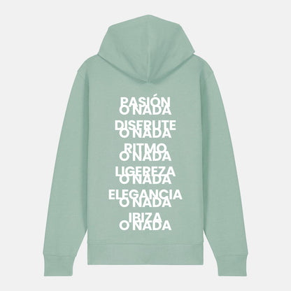 Unisex zip-thru hoodie Ibiza Slogans