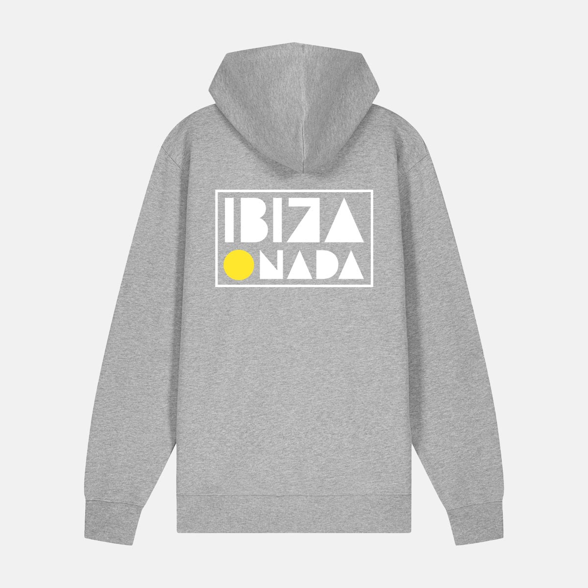 UnisexHoodie mit Reißverschluss Ibiza-Koordinaten