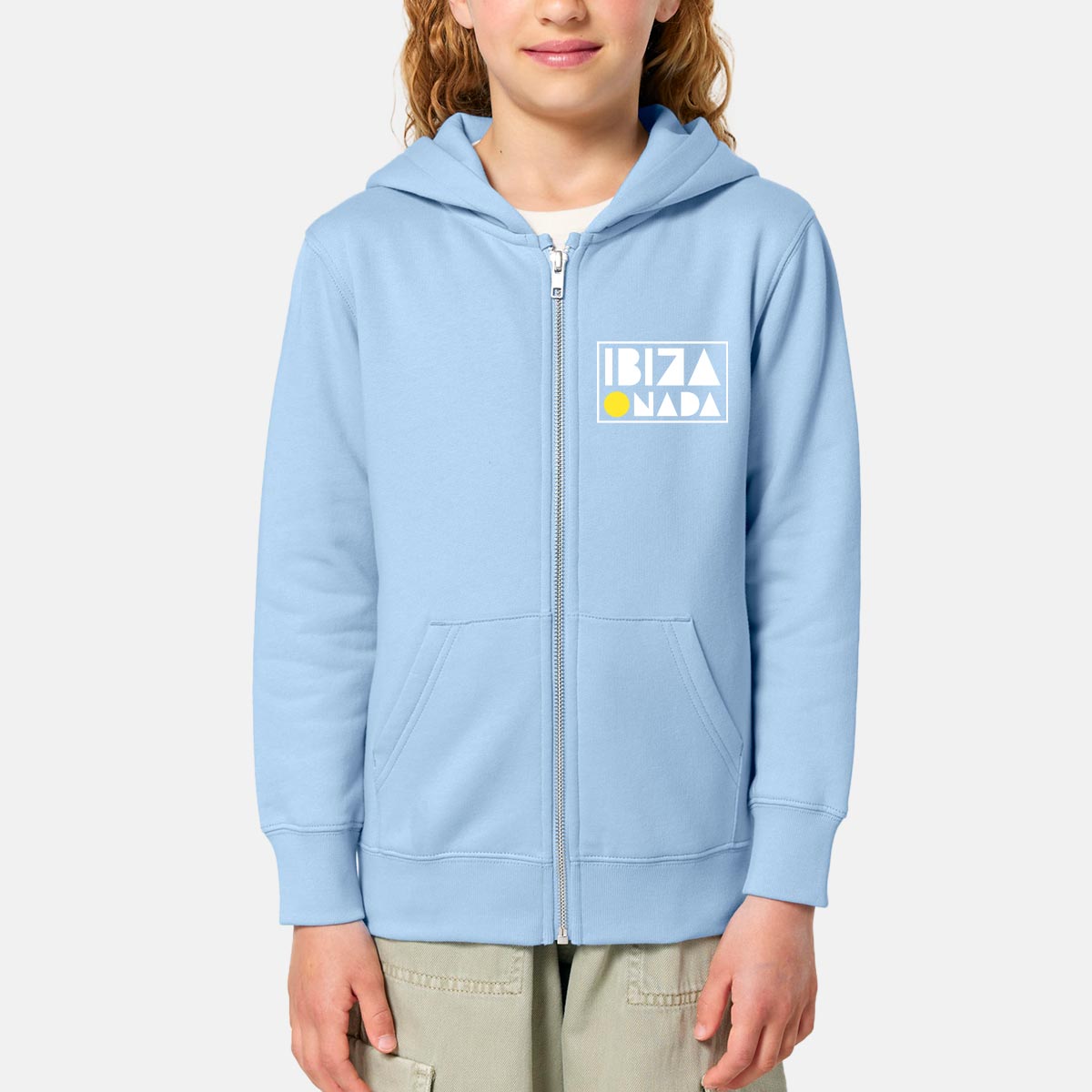 Ibiza O Nada Kids hoodie zipper