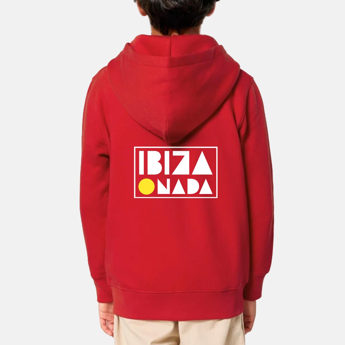 Ibiza O Nada Kids hoodie zipper