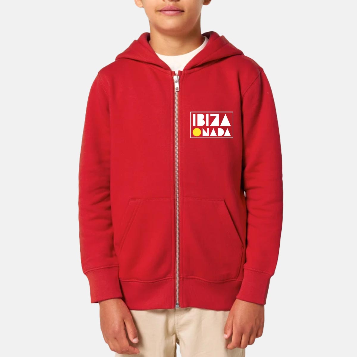 Ibiza O Nada Kids hoodie zipper