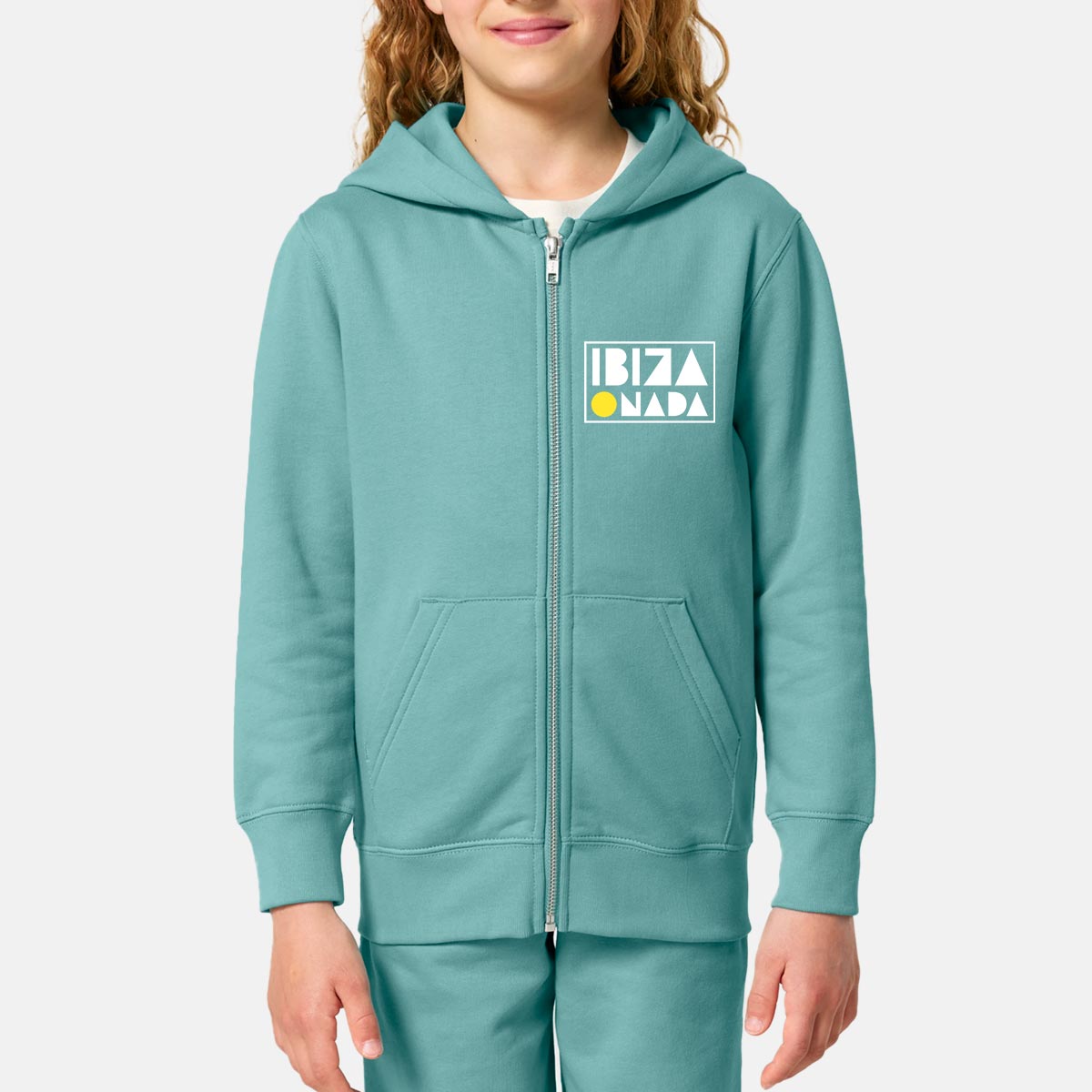 Ibiza O Nada Kids hoodie zipper