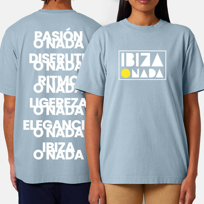 Oversize T-Shirt Ibiza Slogans