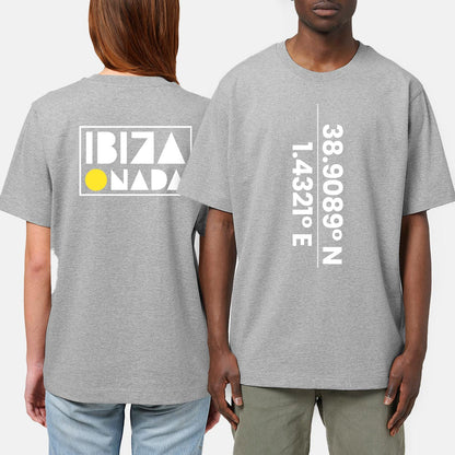 Oversize T-Shirt Ibiza Koordinaten