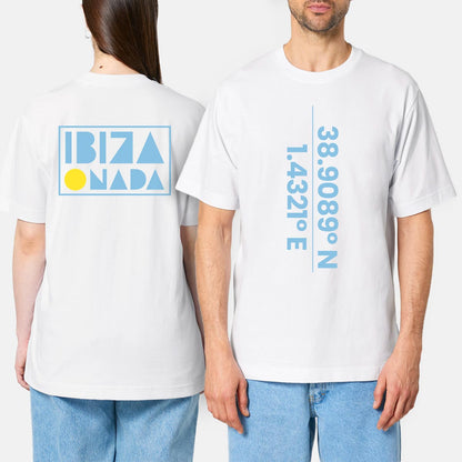 Oversize T-Shirt Ibiza Koordinaten