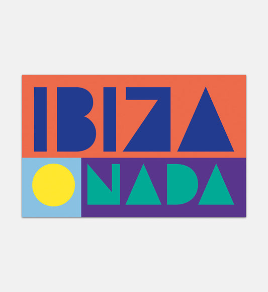  IBIZA O NADA Sticker